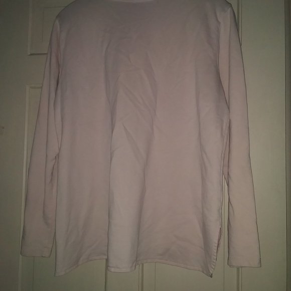 Style & Co. Mauve Pink Sequin Clusters Long Sleeve Top Size Large - Picture 4 of 4